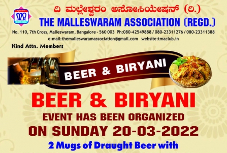 Beer & Biryani 2022